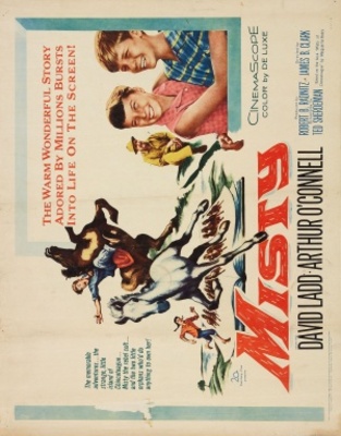 Misty movie poster (1961) mouse pad