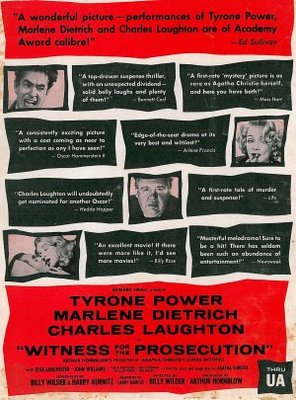 Witness for the Prosecution movie poster (1957) calendar
