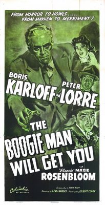 The Boogie Man Will Get You movie poster (1942) tote bag