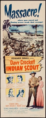 Davy Crockett, Indian Scout movie poster (1950) mouse pad