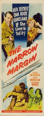 The Narrow Margin movie poster (1952) tote bag