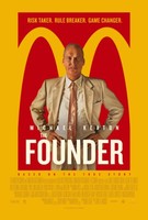The Founder movie poster (2016) t-shirt #MOV_dfteaqnw