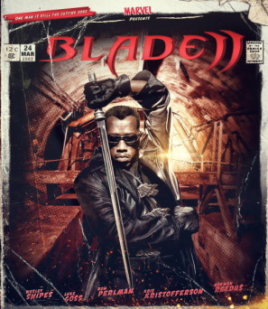 Blade 2 movie poster (2002) hoodie