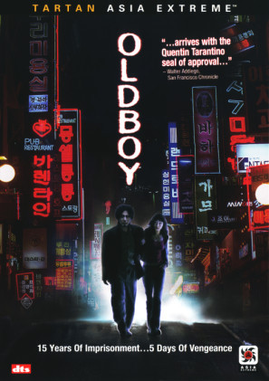 Oldboy movie poster (2003) tote bag #MOV_djnrbpij