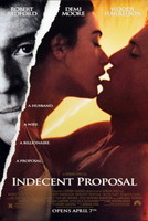 Indecent Proposal movie poster (1993) Sweatshirt #1466182