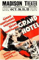 Grand Hotel movie poster (1932) Tank Top #1467135