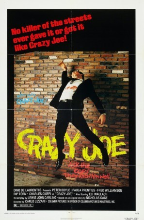 Crazy Joe movie poster (1974) hoodie