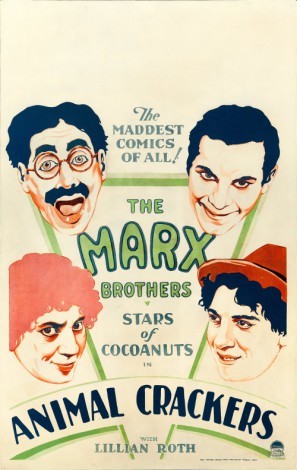 Animal Crackers movie poster (1930) mug