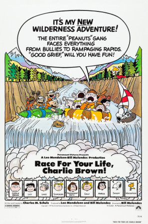 Race for Your Life, Charlie Brown movie poster (1977) mug
