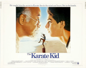 The Karate Kid movie poster (1984) tote bag