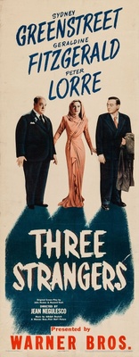 Three Strangers movie poster (1946) tote bag