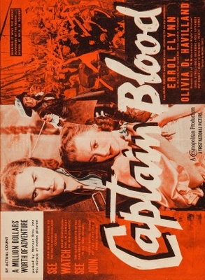 Captain Blood movie poster (1935) calendar