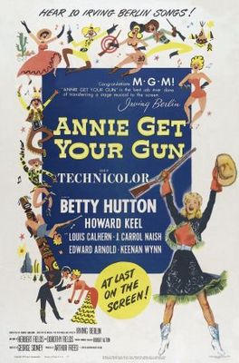 Annie Get Your Gun movie poster (1950) mouse pad