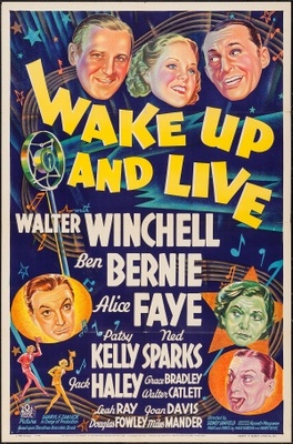 Wake Up and Live movie poster (1937) mug