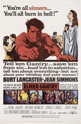 Elmer Gantry movie poster (1960) tote bag