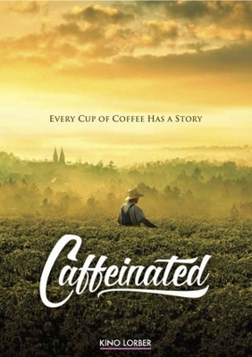 Caffeinated movie poster (2015) tote bag