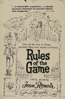 La rÃ¨gle du jeu movie poster (1939) tote bag