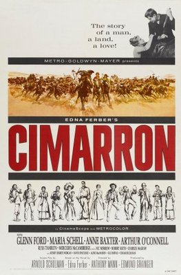 Cimarron movie poster (1960) Longsleeve T-shirt