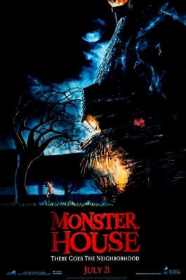Monster House movie poster (2006) Longsleeve T-shirt