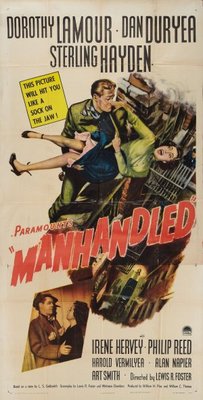 Manhandled movie poster (1949) Tank Top