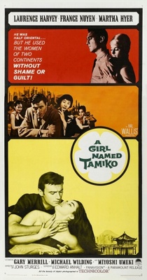 A Girl Named Tamiko movie poster (1962) calendar