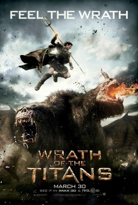 Wrath of the Titans movie poster (2012) mouse pad