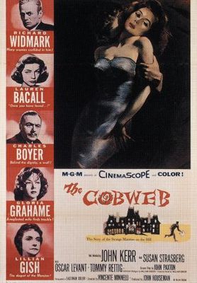 The Cobweb movie poster (1955) mouse pad