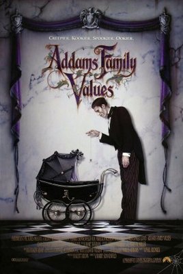 Addams Family Values movie poster (1993) tote bag