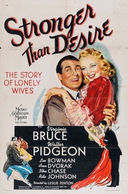 Stronger Than Desire movie poster (1939) poster