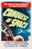 Conquest of Space movie poster (1955) Longsleeve T-shirt #1466397