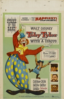 Toby Tyler, or Ten Weeks with a Circus movie poster (1960) poster