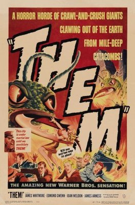 Them! movie poster (1954) mouse pad