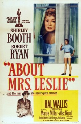 About Mrs. Leslie movie poster (1954) Sweatshirt