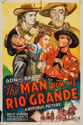 The Man from the Rio Grande movie poster (1943) tote bag