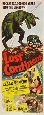 Lost Continent movie poster (1951) mouse pad