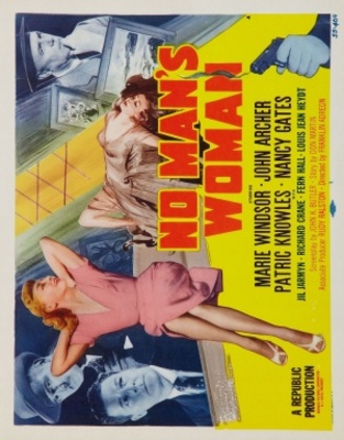 No Man's Woman movie poster (1955) mug