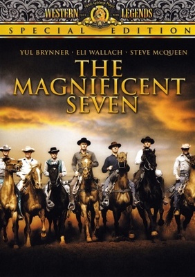 The Magnificent Seven movie poster (1960) Mouse Pad MOV_e305d37f