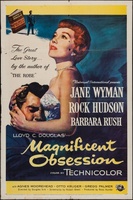 Magnificent Obsession movie poster (1954) t-shirt #MOV_e311ec54