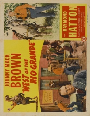 West of the Rio Grande movie poster (1944) mouse pad