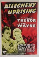 Allegheny Uprising movie poster (1939) Sweatshirt #661710