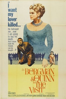 The Visit movie poster (1964) tote bag