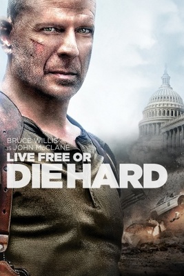 Live Free or Die Hard movie poster (2007) Sweatshirt