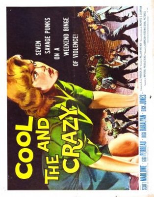 The Cool and the Crazy movie poster (1958) hoodie
