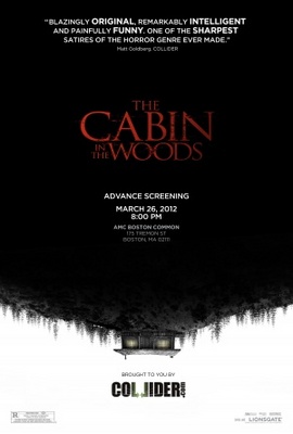 The Cabin in the Woods movie poster (2011) calendar