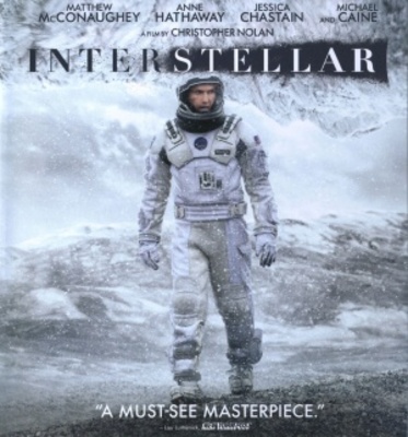 Interstellar movie poster (2014) Mouse Pad MOV_e399742b