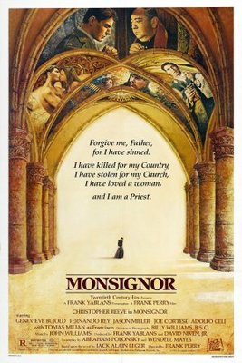 Monsignor movie poster (1982) poster