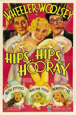 Hips, Hips, Hooray! movie poster (1934) calendar