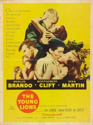 The Young Lions movie poster (1958) poster