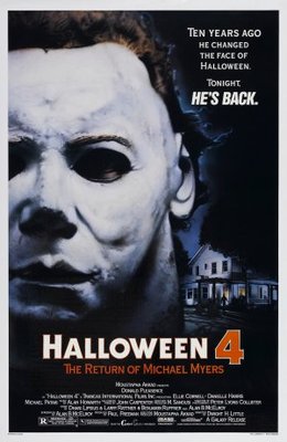 Halloween 4: The Return of Michael Myers movie poster (1988) Longsleeve T-shirt