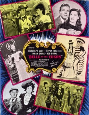 Belle of the Yukon movie poster (1944) calendar